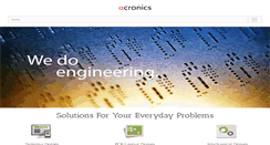 Desktop Screenshot of acronics.com